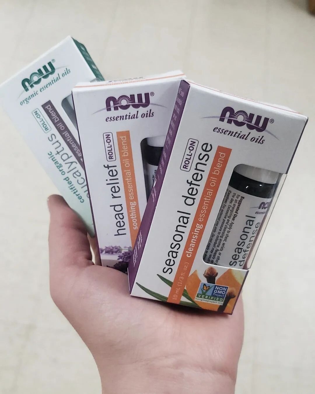 Did you know we carry essential oil roll-ons? 
No need to use a carrier oil and easy to apply!